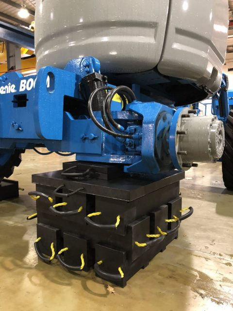 UHMWPE PE1000 Cribbing Block Outrigger Pads