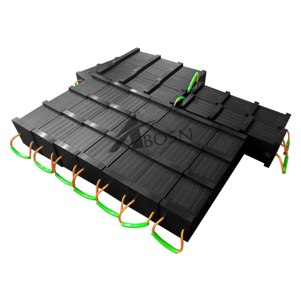 UHMW-PE Heavy Duty Interlocking Cribbing Block