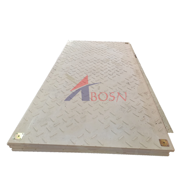 UHMWPE Pressed Muddy Ground Protection Mat For Soft Land