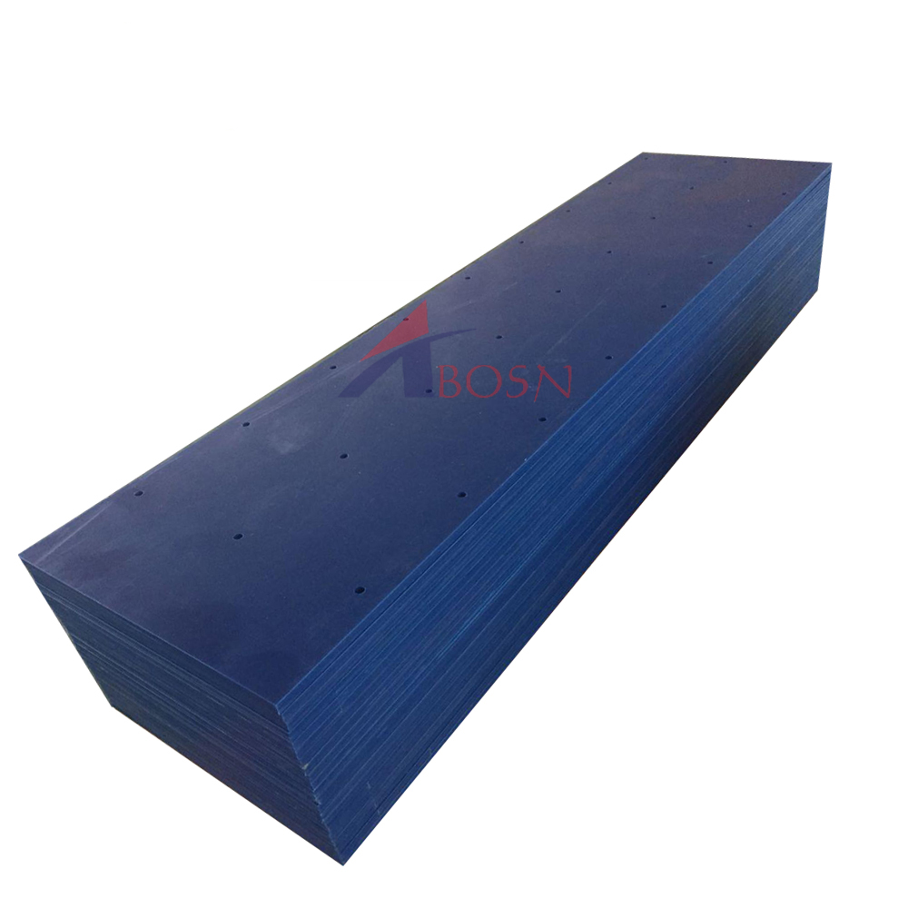 UHMWPE Customized Buckets Conveyor Skirting Liner With Excellent Flow Ability 