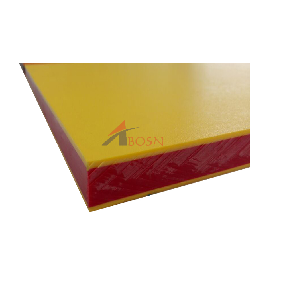 Dual Color HDPE Sheet With Textured Finish