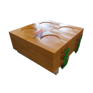 Engineering Plastic UHMWPE Material Spreader Pads Crane Outrigger Pads