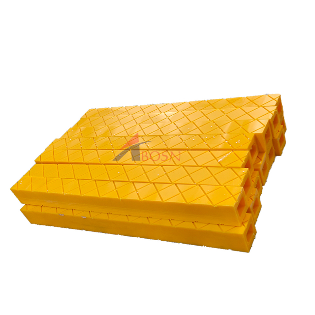 Customized PE1000 UHMW-PE Polyethylene Strips Block Bumpers