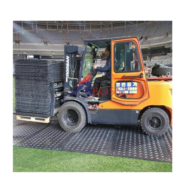 Portable HDPE Environmental Protection Stadium Landscaping Ground Protection Mat