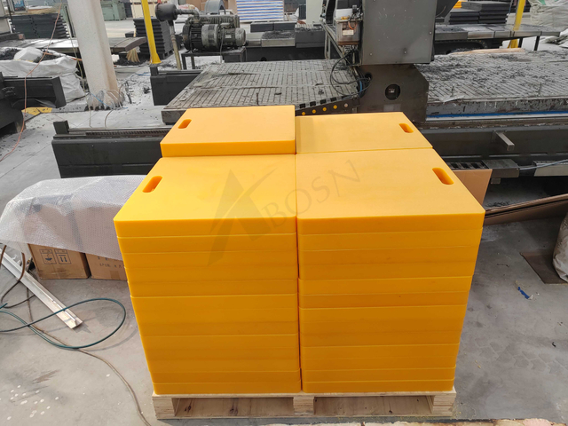 Crane Outrigger Pad – UHMWPE & HDPE