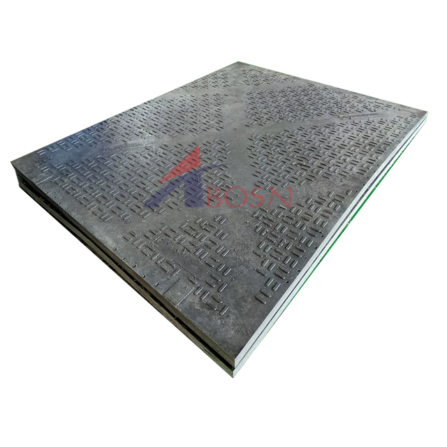 Heavy Duty Pressed Composited Material Mold Rig Mats, Ground Protection Mat
