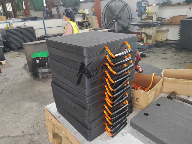 HDPE Crane Stabilizer Foot Outrigger Pad 