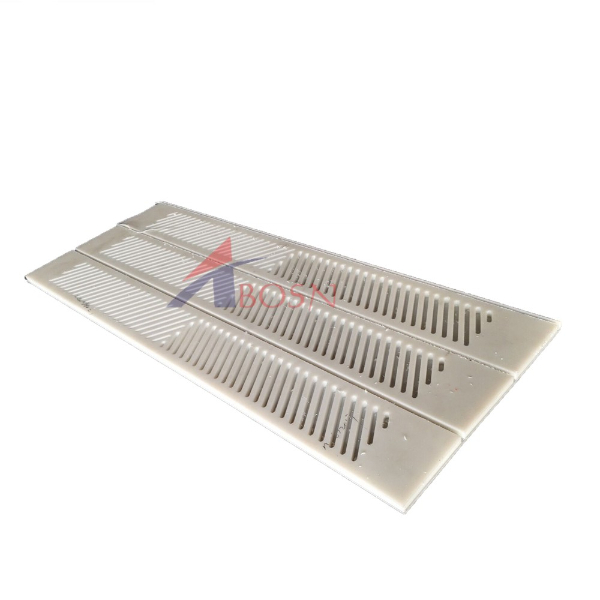 UHMWPE And Ceramic Dewatering Elements Suction Box Cover Filter Plate