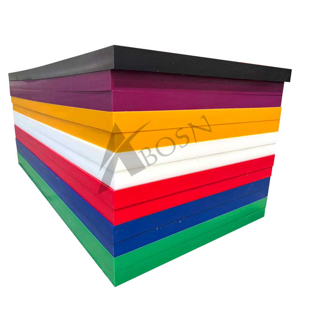 Colorful Ultra-High Molecular Weight Polyethylene (UHMWPE) Sheet